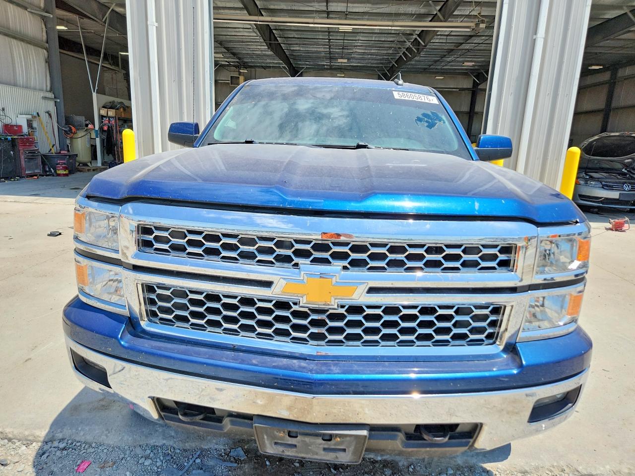 2015 Chevrolet Silverado K1500 Lt Blue vin: 3GCUKREC0FG383445