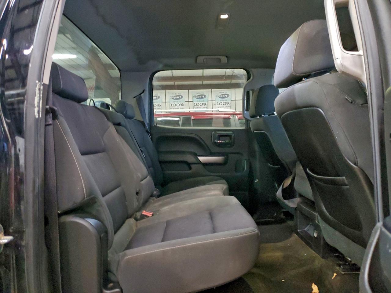 2015 Chevrolet Silverado K1500 Lt Black vin: 3GCUKREC0FG417688