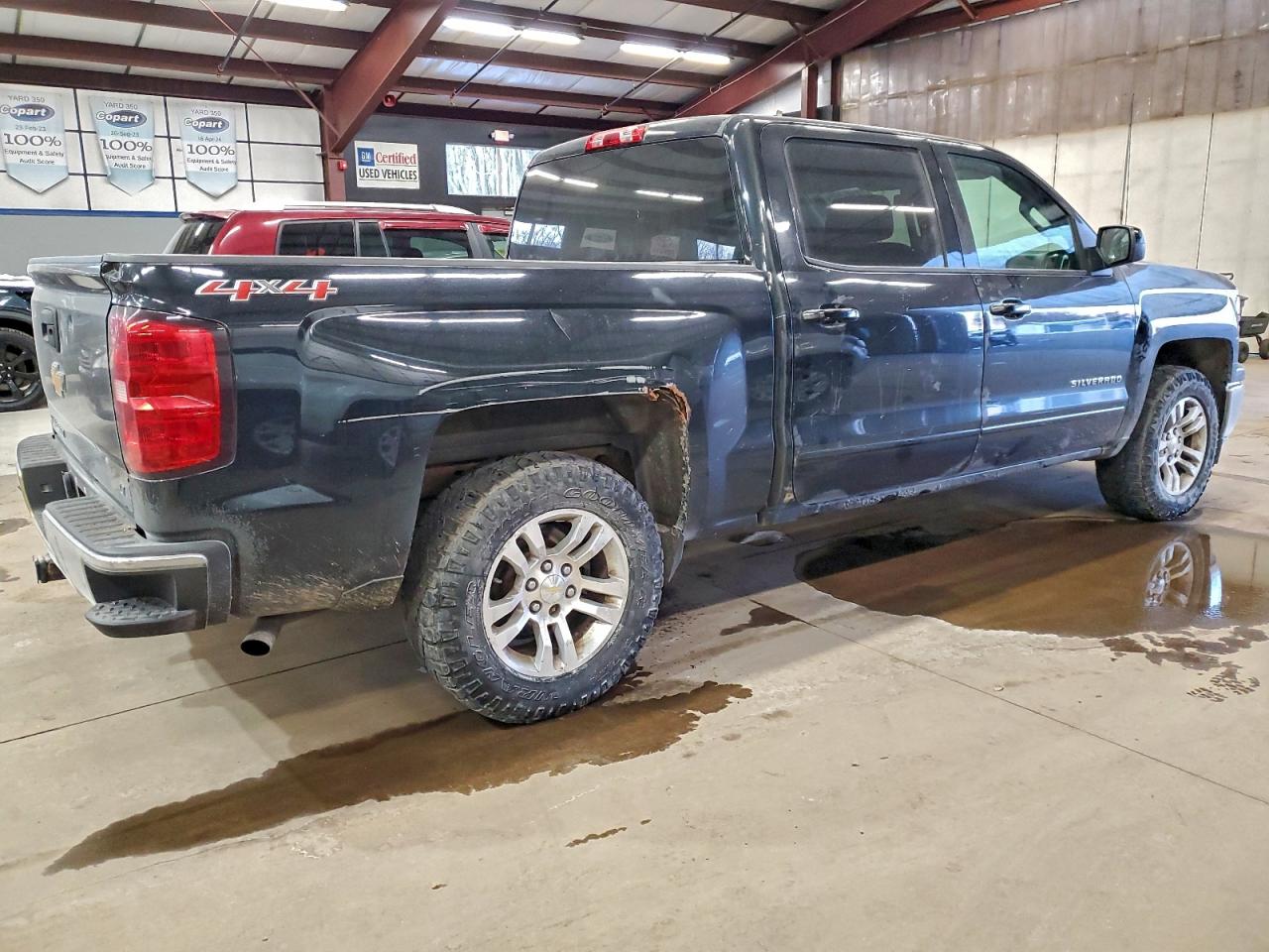 2015 Chevrolet Silverado K1500 Lt Black vin: 3GCUKREC0FG417688