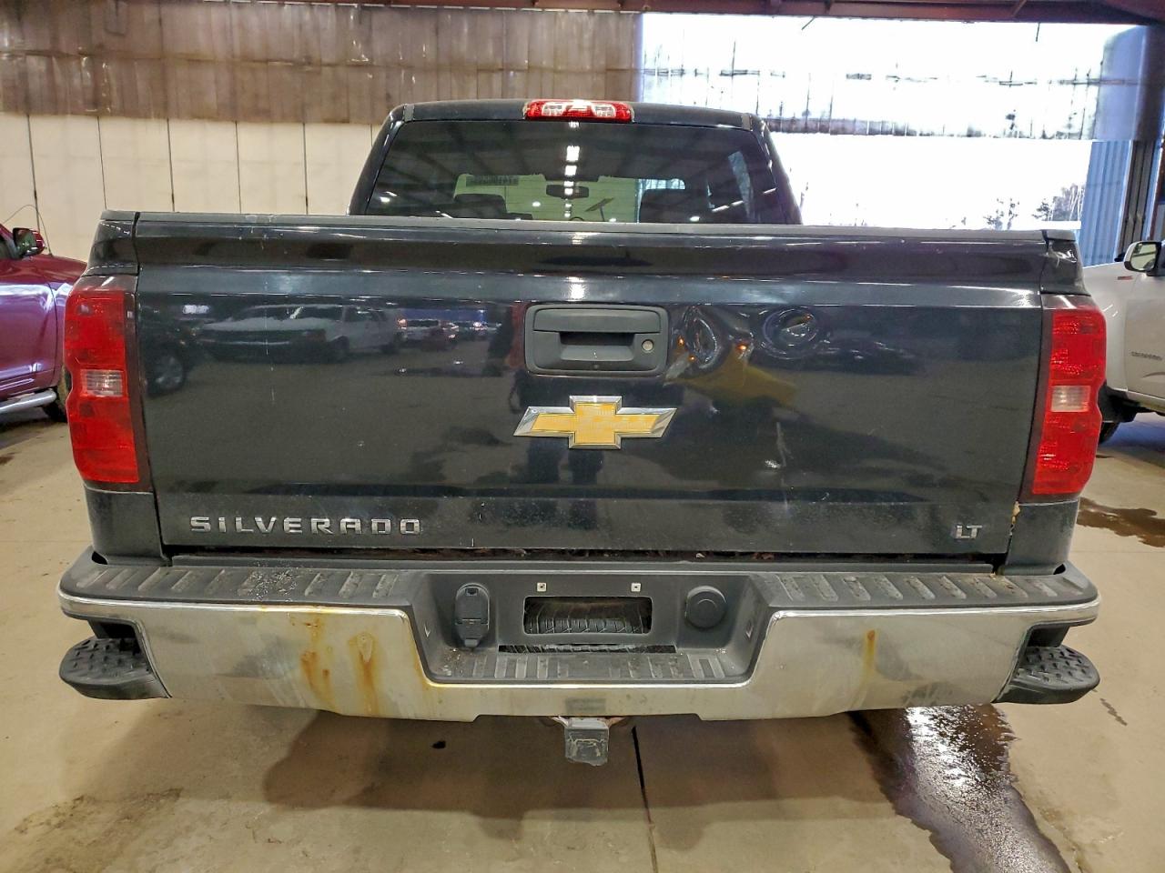 2015 Chevrolet Silverado K1500 Lt Black vin: 3GCUKREC0FG417688