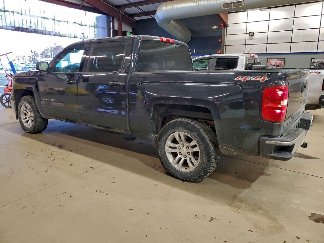 2015 Chevrolet Silverado K1500 Lt Black vin: 3GCUKREC0FG417688