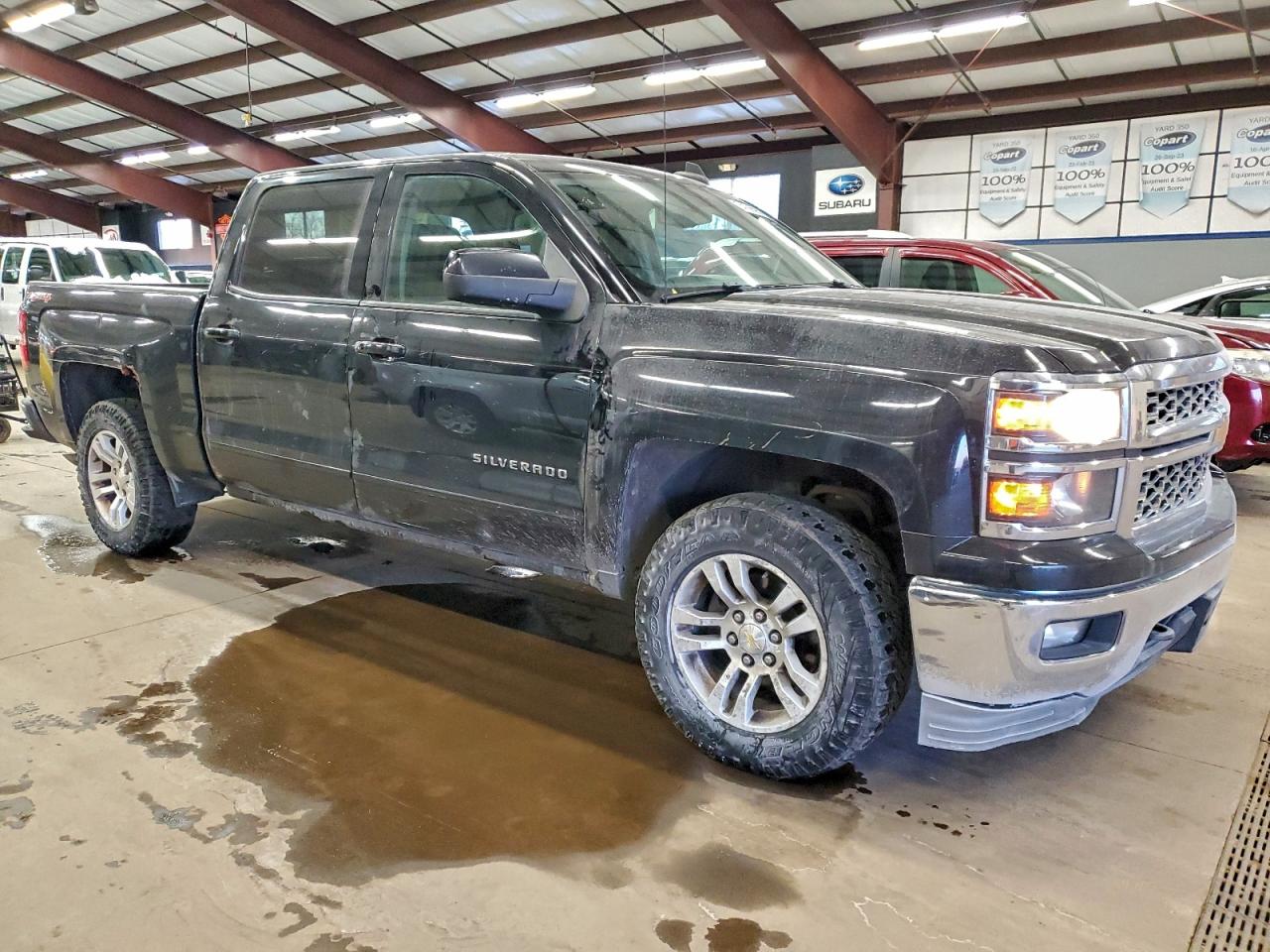 2015 Chevrolet Silverado K1500 Lt Black vin: 3GCUKREC0FG417688