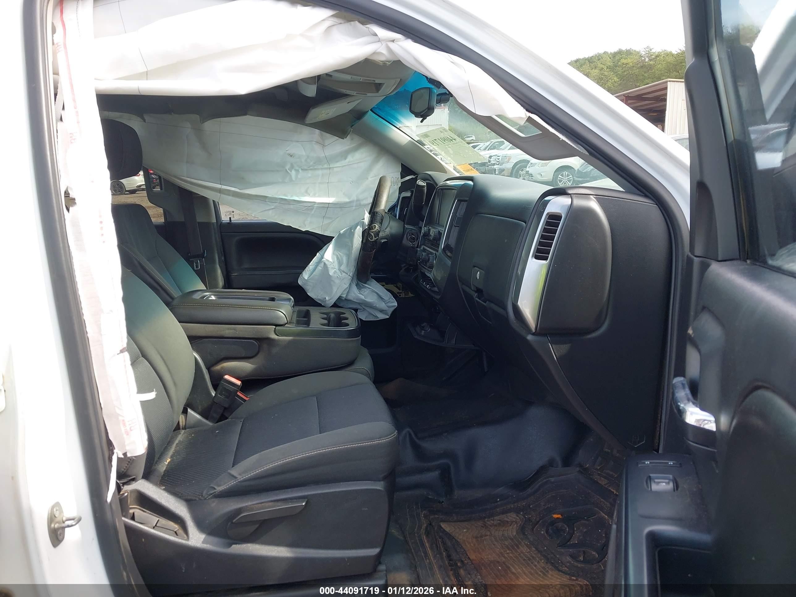 2015 Chevrolet Silverado 1500 1lt Белый vin: 3GCUKREC0FG450349
