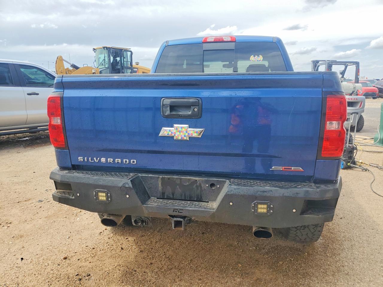 2015 Chevrolet Silverado K1500 Lt Blue vin: 3GCUKREC0FG474411