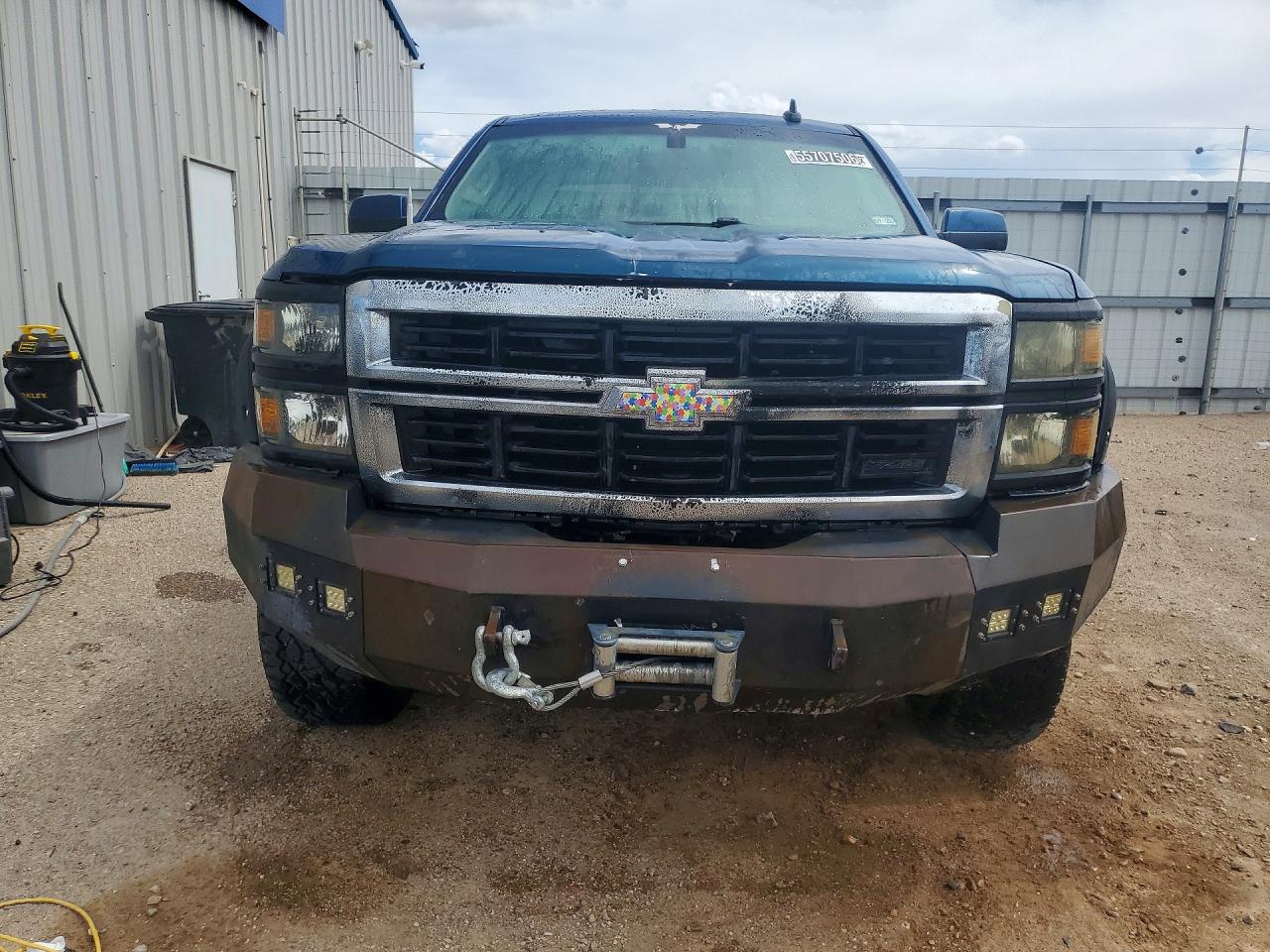2015 Chevrolet Silverado K1500 Lt Blue vin: 3GCUKREC0FG474411