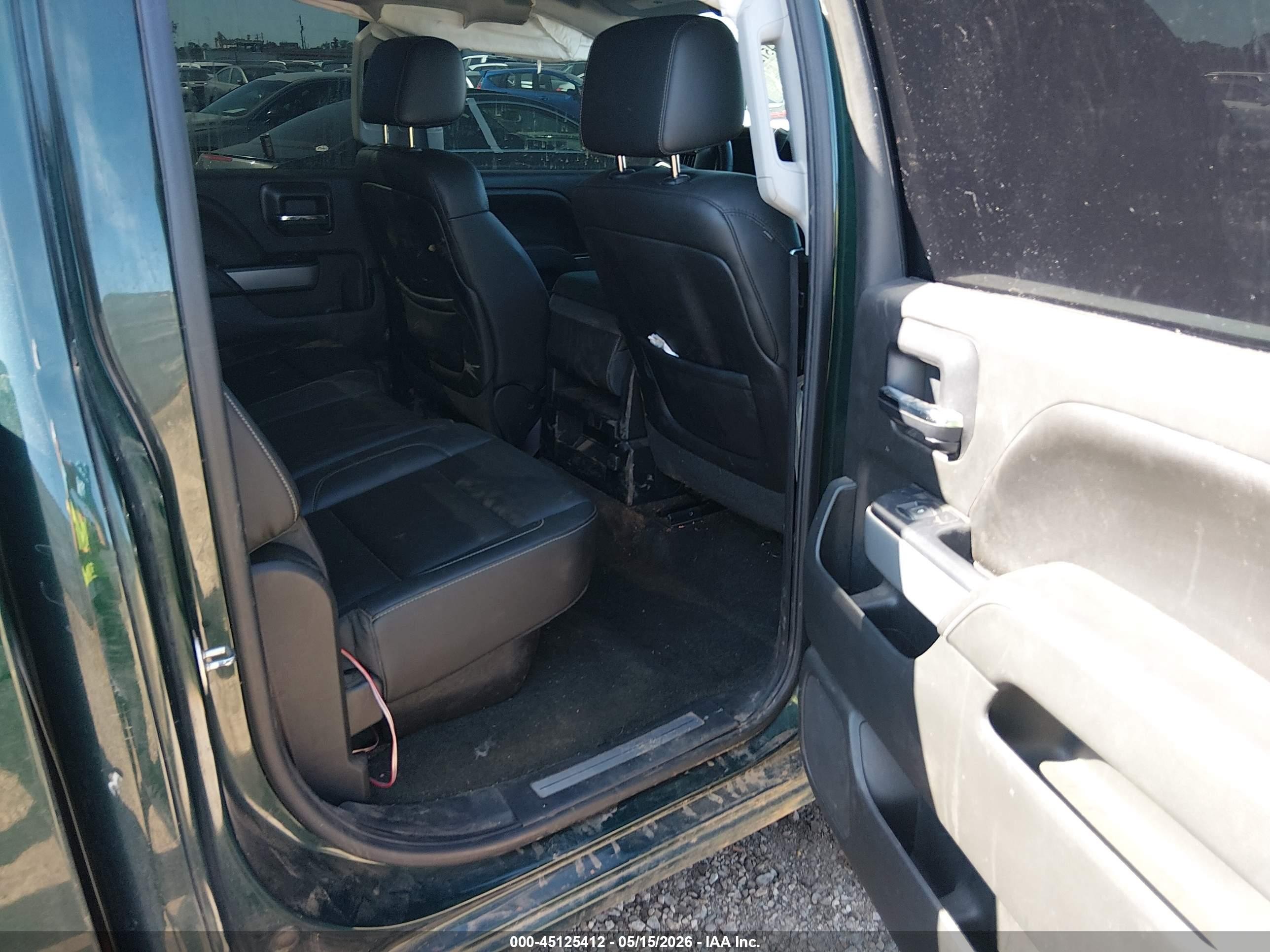 2015 Chevrolet Silverado 1500 2lt Green vin: 3GCUKREC0FG486459