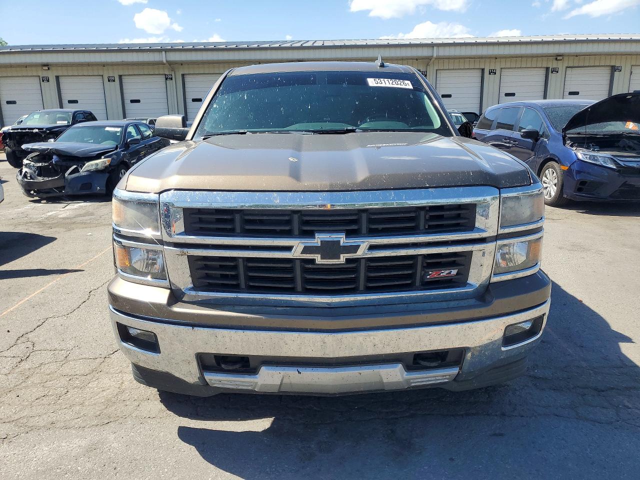 2015 Chevrolet Silverado K1500 Lt Gray vin: 3GCUKREC0FG489894