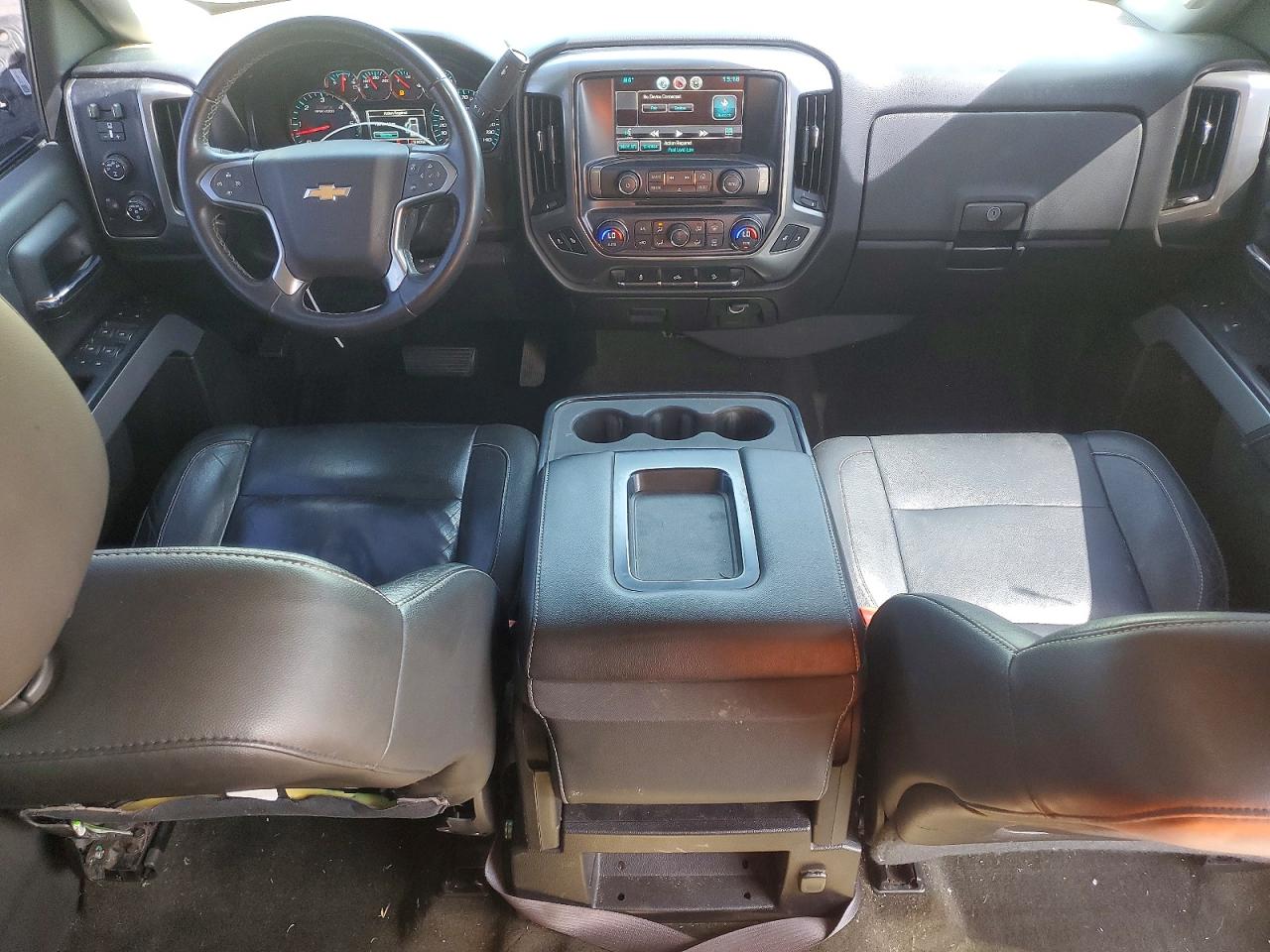 2015 Chevrolet Silverado K1500 Lt Gray vin: 3GCUKREC0FG489894