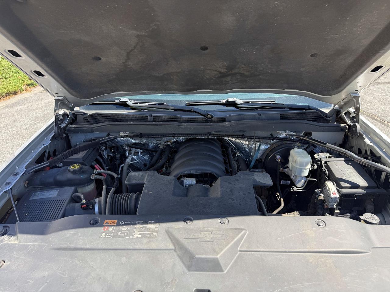 2015 Chevrolet Silverado K1500 Lt Silver vin: 3GCUKREC0FG510288