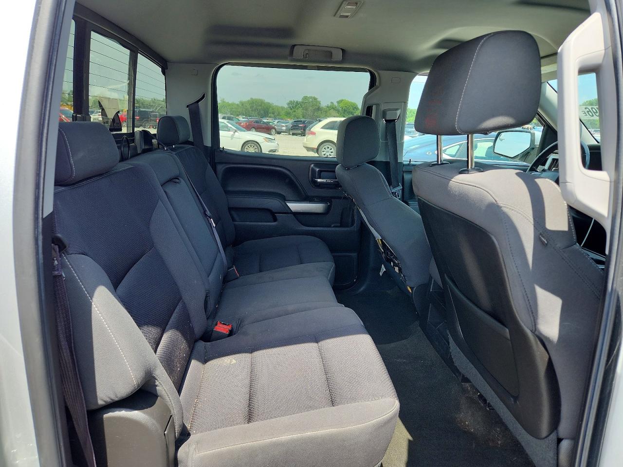 2015 Chevrolet Silverado K1500 Lt Silver vin: 3GCUKREC0FG535224