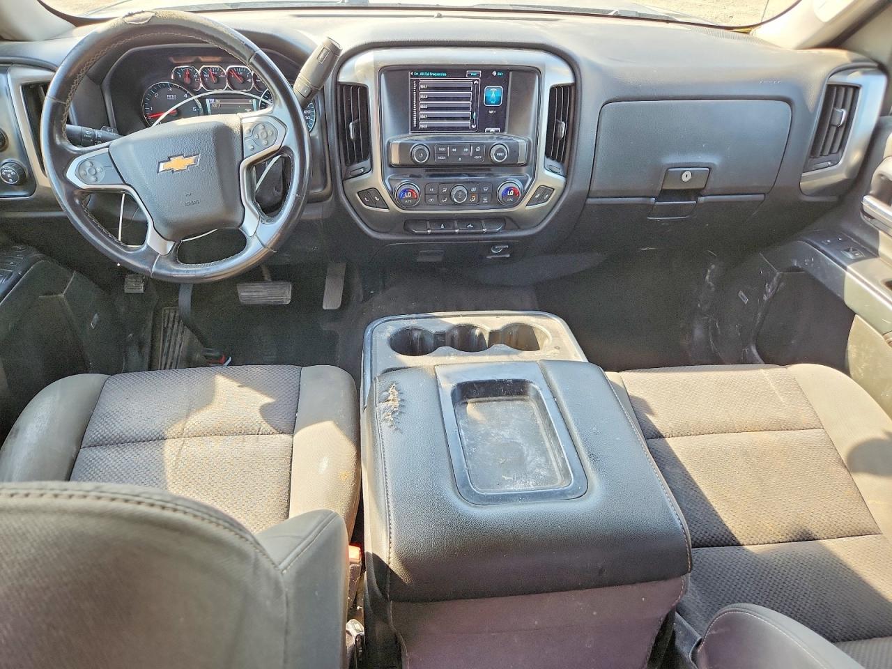 2015 Chevrolet Silverado K1500 Lt Black vin: 3GCUKREC0FG538205