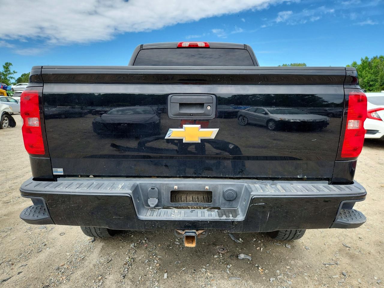 2016 Chevrolet Silverado K1500 Lt Black vin: 3GCUKREC0GG108711