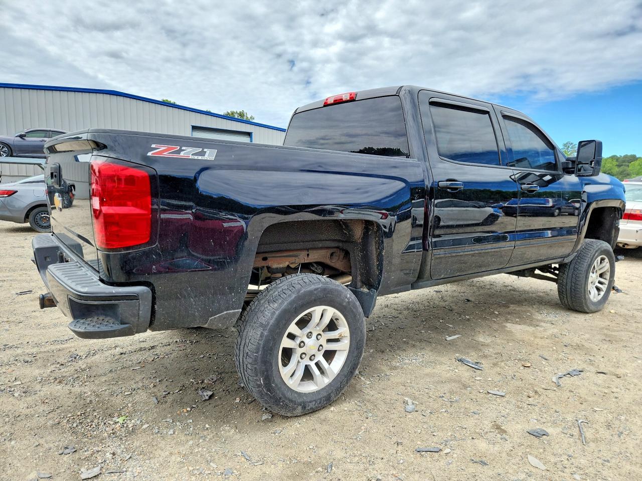 2016 Chevrolet Silverado K1500 Lt Black vin: 3GCUKREC0GG108711