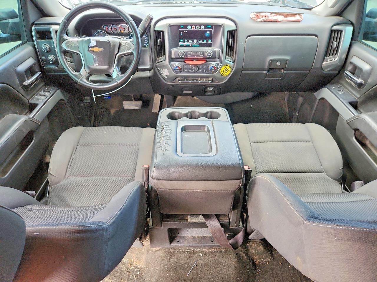 2016 Chevrolet Silverado K1500 Lt Black vin: 3GCUKREC0GG108711