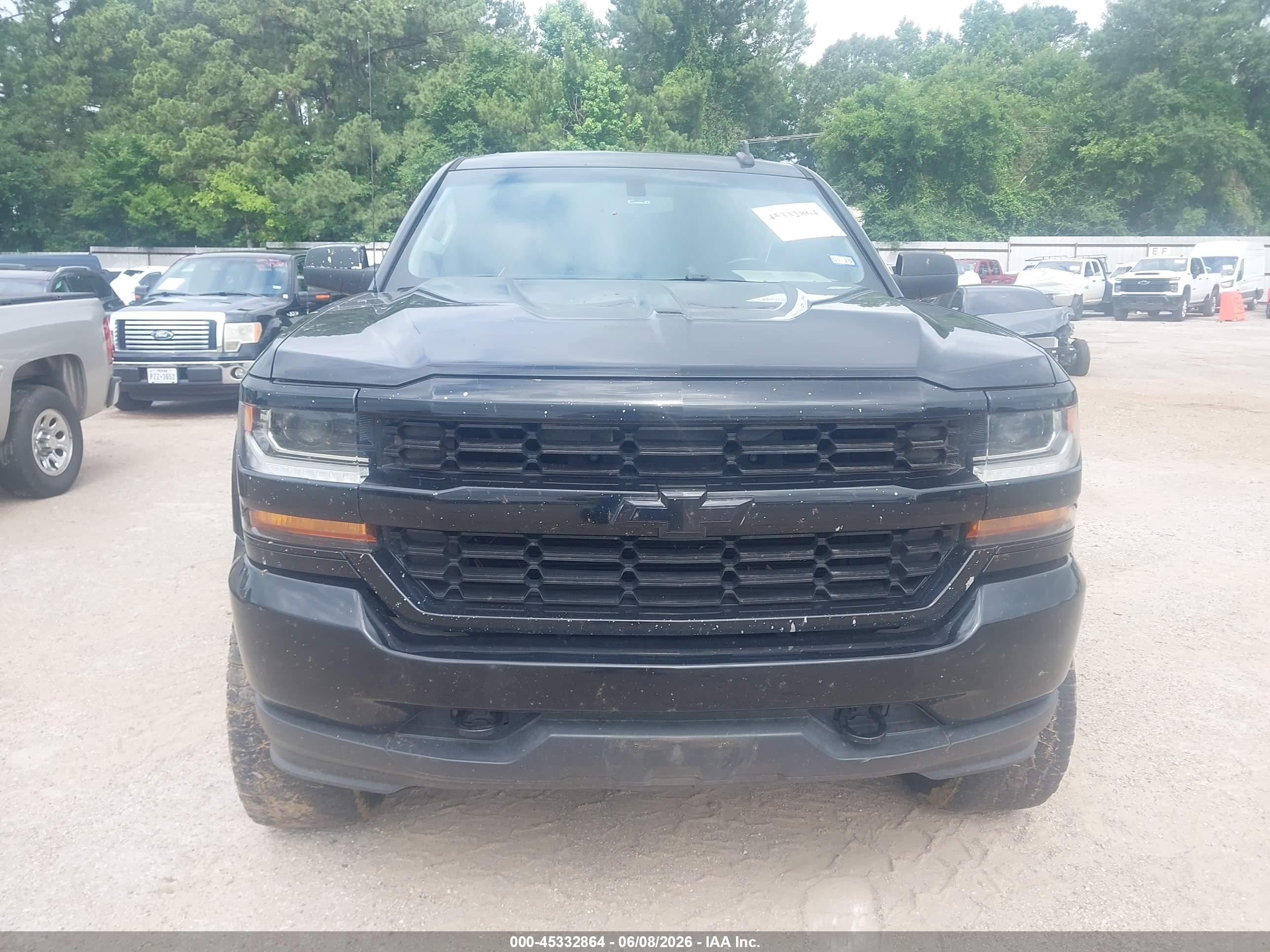 2016 Chevrolet Silverado 1500 1lt/2lt Black vin: 3GCUKREC0GG300825