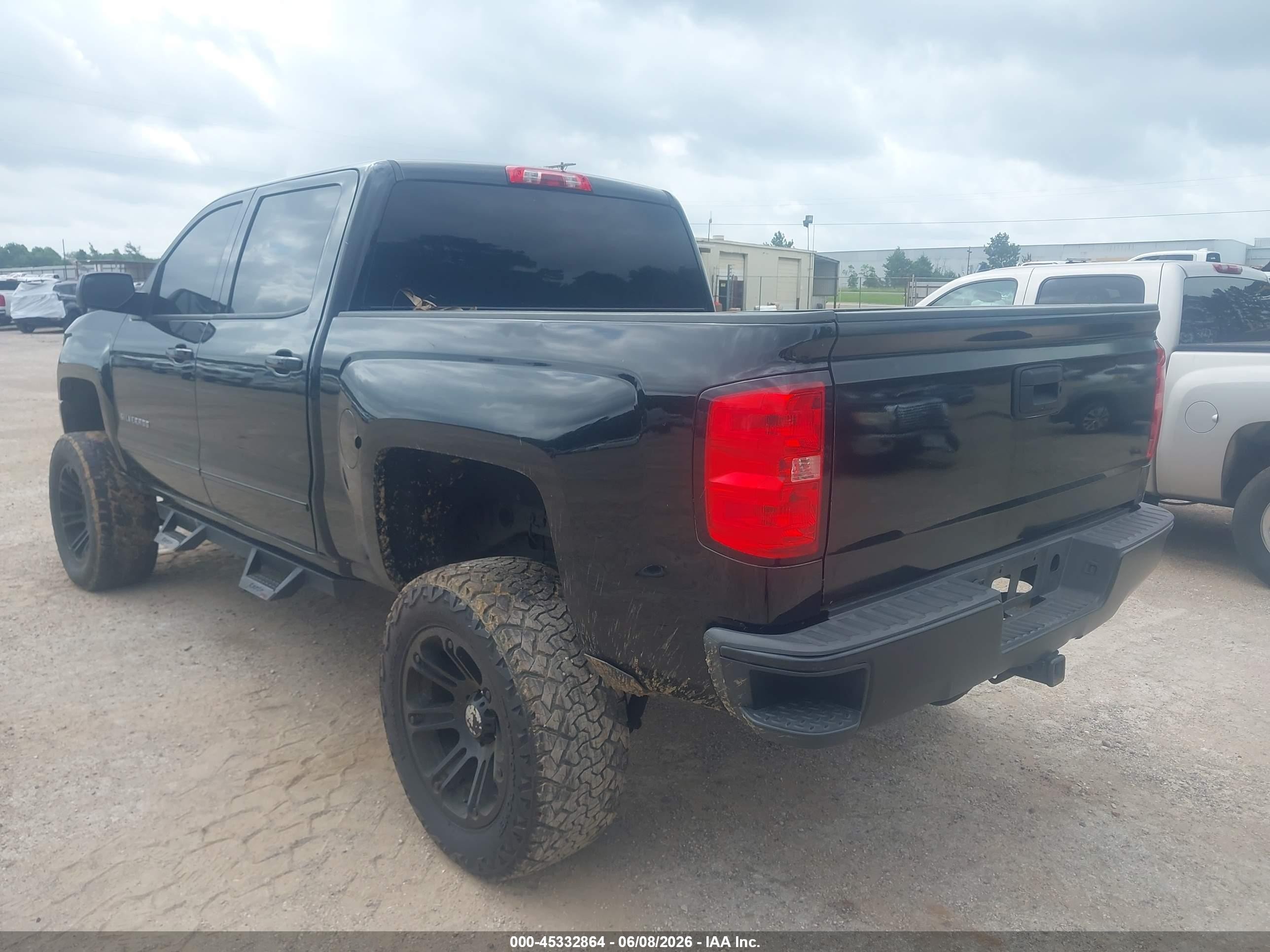 2016 Chevrolet Silverado 1500 1lt/2lt Black vin: 3GCUKREC0GG300825