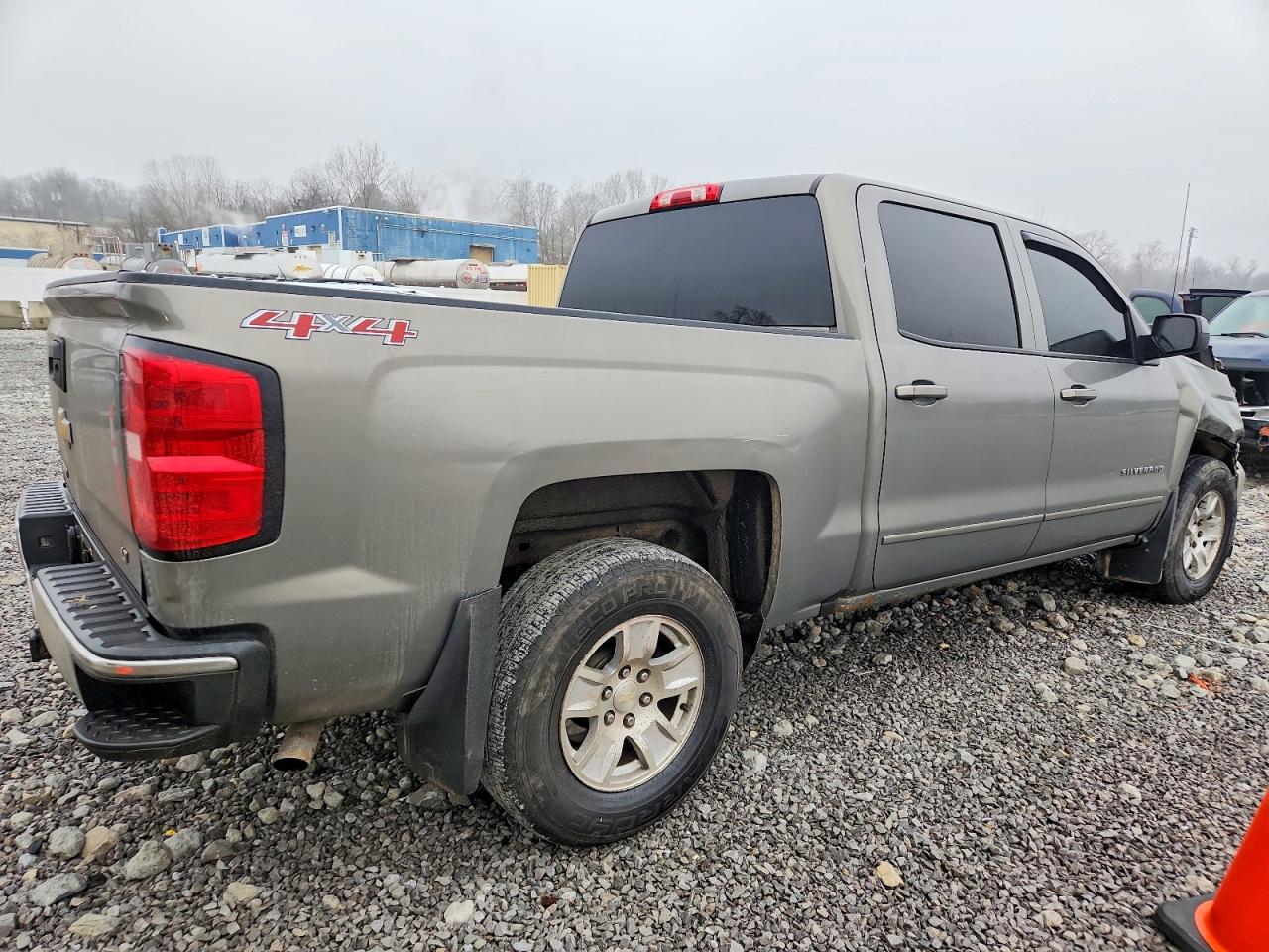 2017 Chevrolet Silverado K1500 Lt Серый vin: 3GCUKREC0HG300308