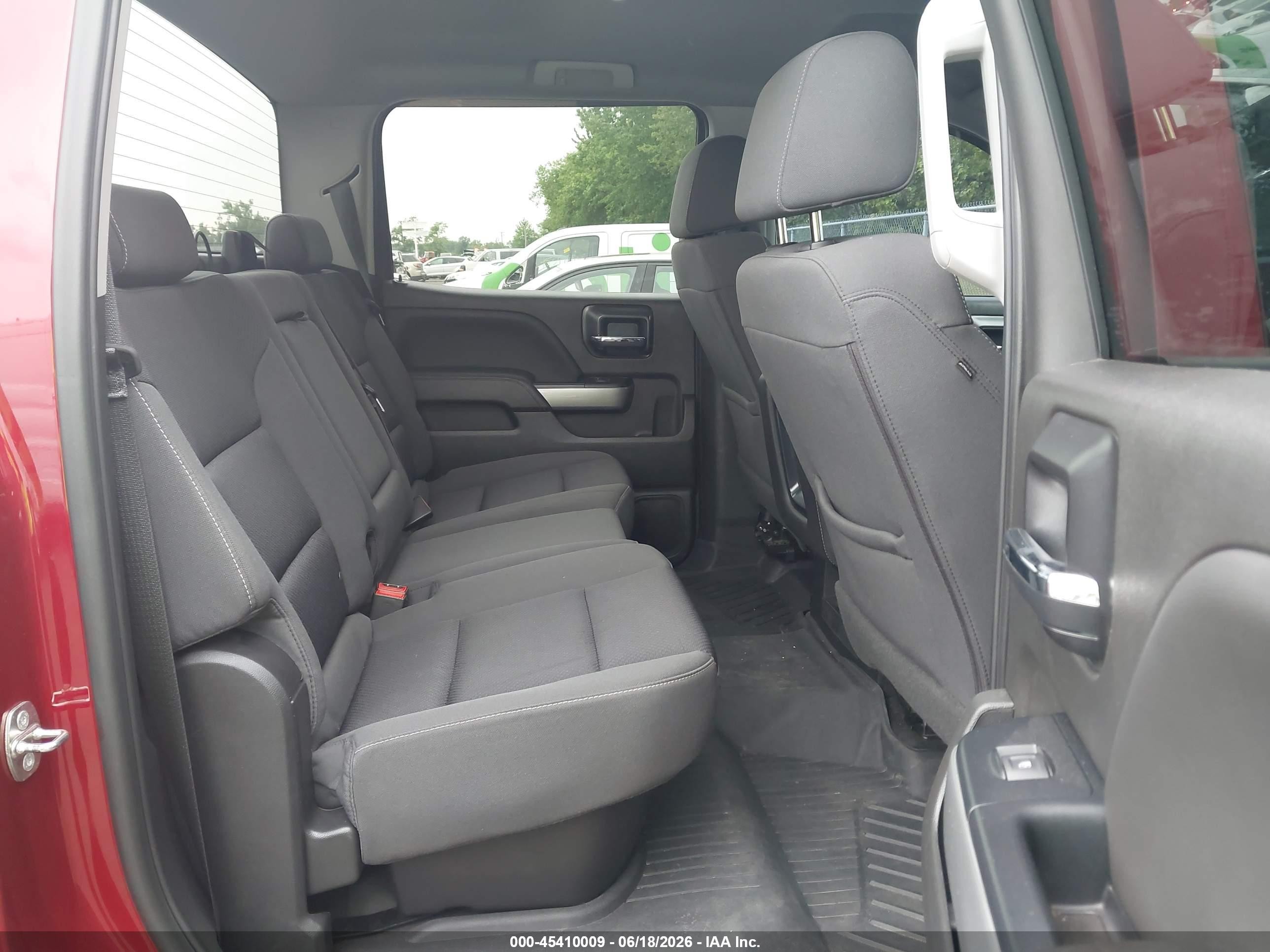 2018 Chevrolet Silverado 1500 Lt Red vin: 3GCUKREC0JG320080
