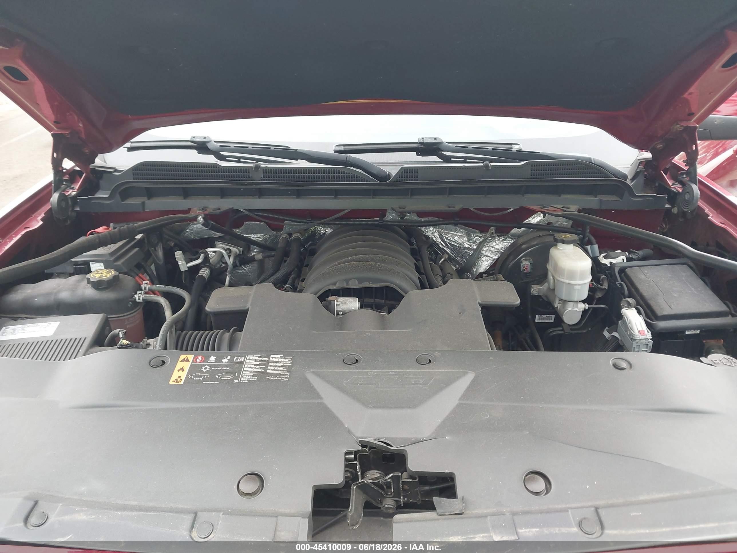 2018 Chevrolet Silverado 1500 Lt Red vin: 3GCUKREC0JG320080
