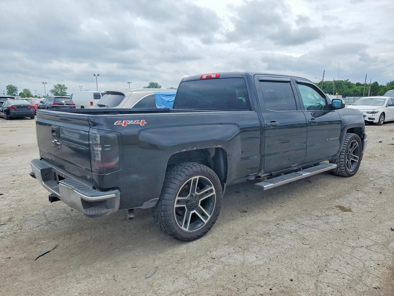 2014 Chevrolet Silverado C1500 Heavy Duty Black vin: 3GCUKREC1EG112084
