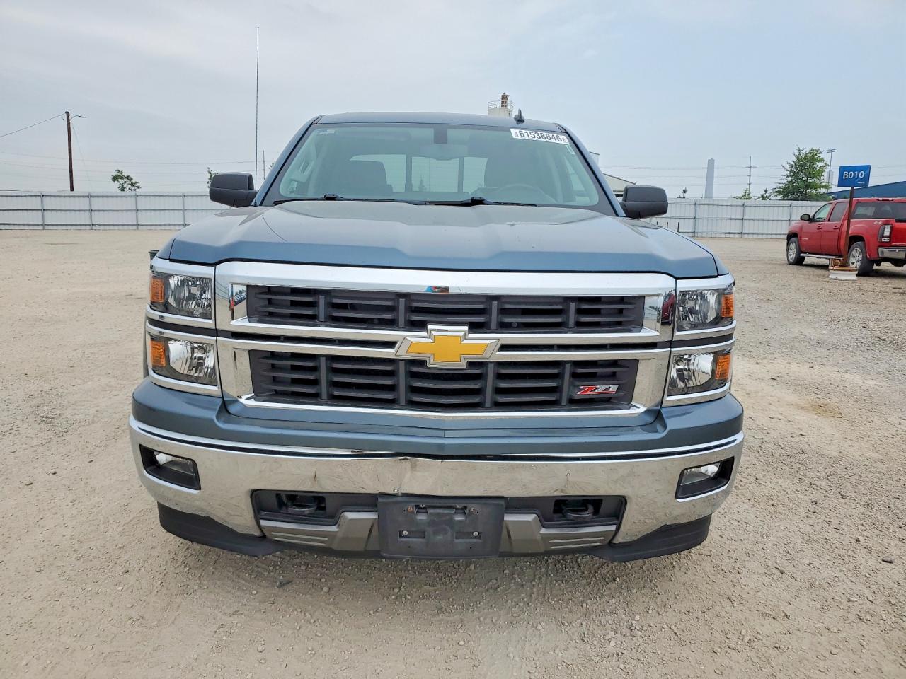 2014 Chevrolet Silverado K1500 Lt Blue vin: 3GCUKREC1EG122288