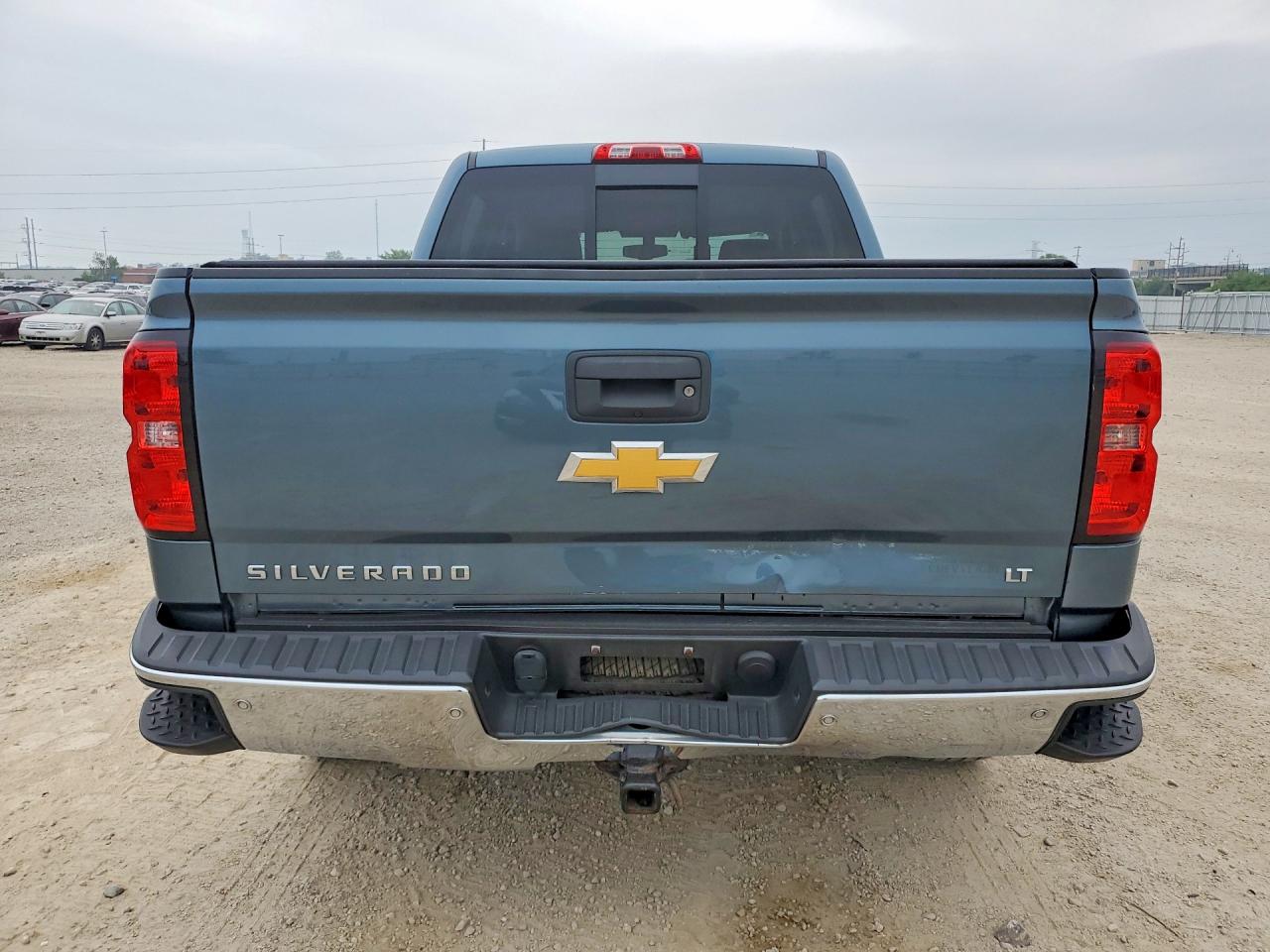 2014 Chevrolet Silverado K1500 Lt Blue vin: 3GCUKREC1EG122288