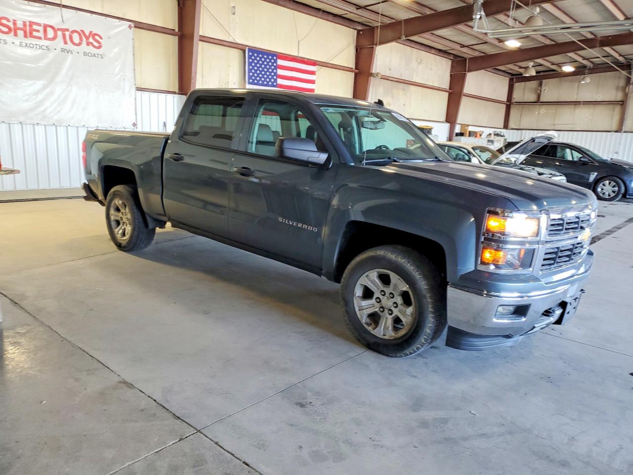 2014 Chevrolet Silverado K1500 Lt Синий vin: 3GCUKREC1EG122288