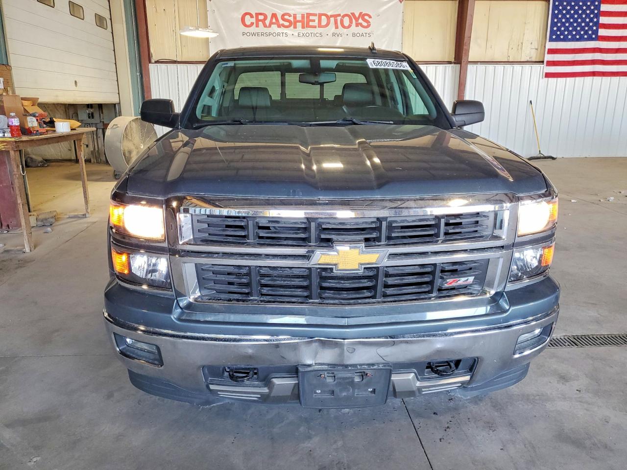 2014 Chevrolet Silverado K1500 Lt Синий vin: 3GCUKREC1EG122288