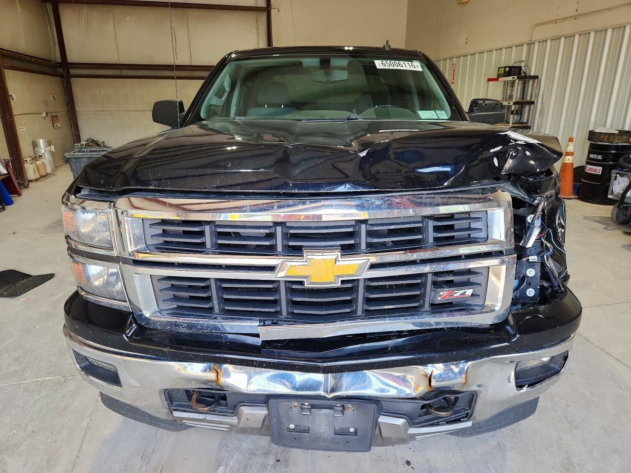 2014 Chevrolet Silverado K1500 Lt Black vin: 3GCUKREC1EG220477