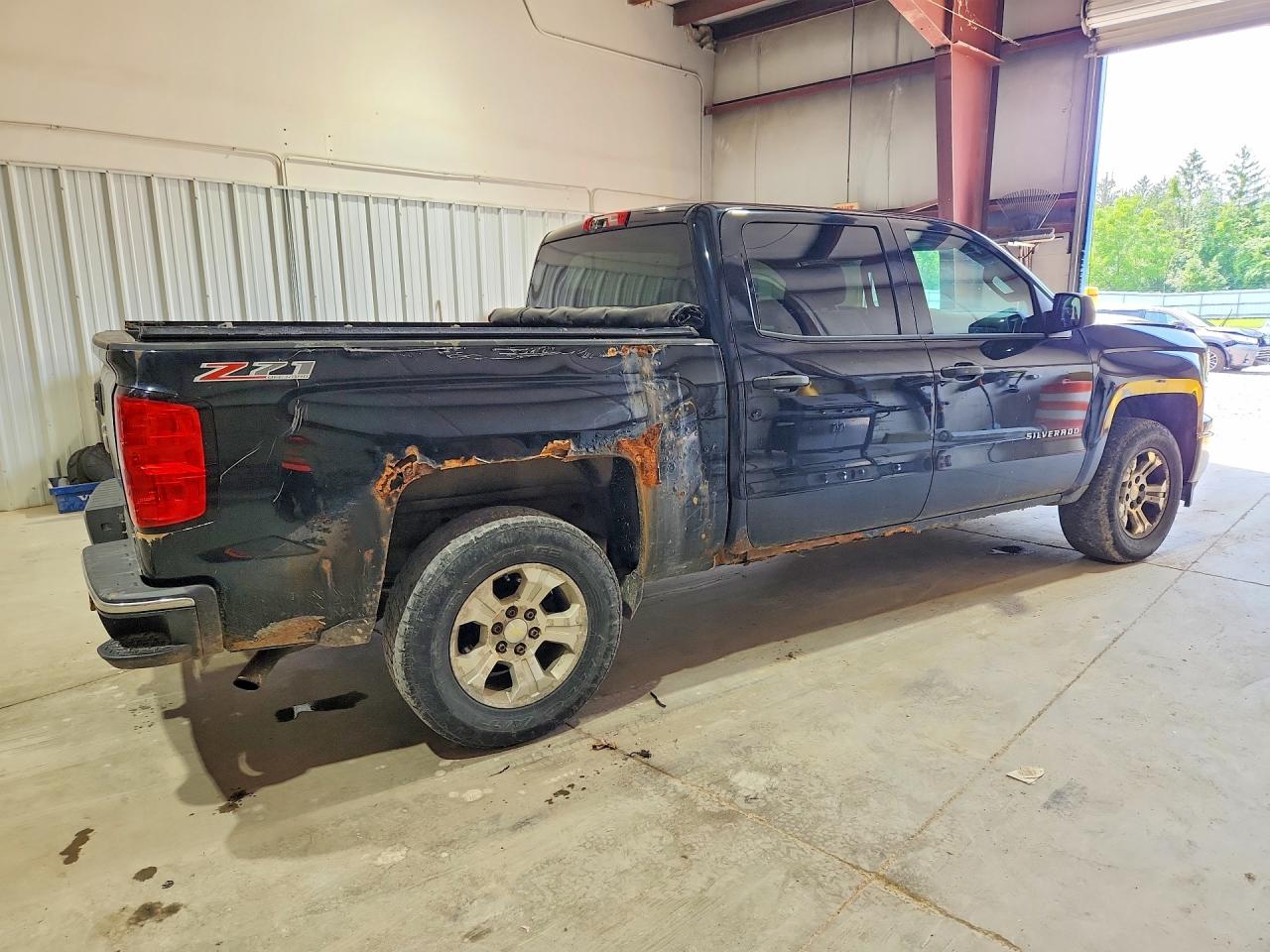 2014 Chevrolet Silverado K1500 Lt Black vin: 3GCUKREC1EG220477