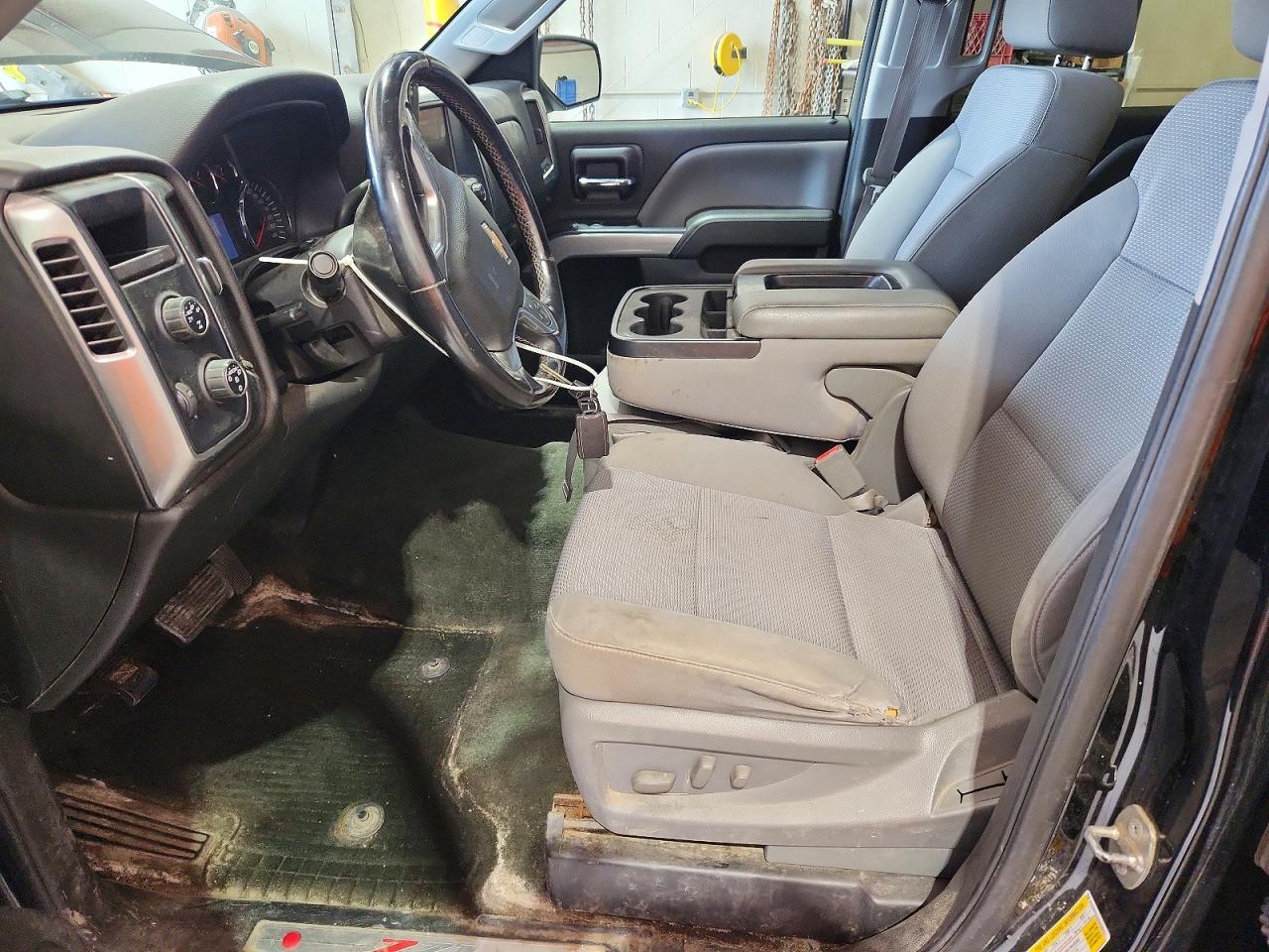 2014 Chevrolet Silverado K1500 Lt Black vin: 3GCUKREC1EG220477