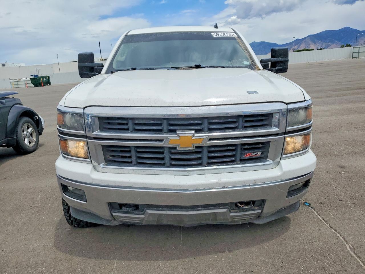 2014 Chevrolet Silverado K1500 Lt Белый vin: 3GCUKREC1EG286172
