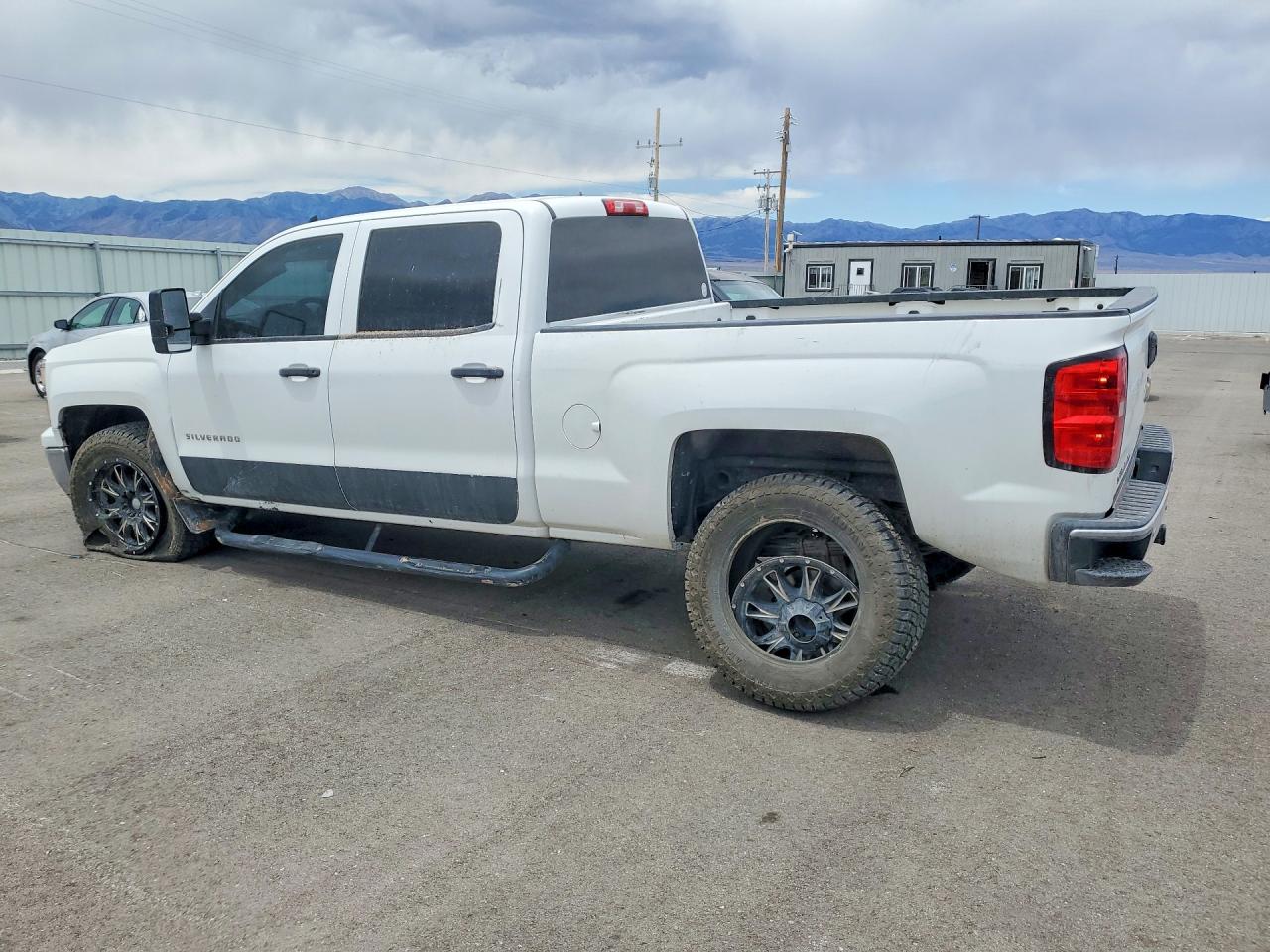 2014 Chevrolet Silverado K1500 Lt Белый vin: 3GCUKREC1EG286172