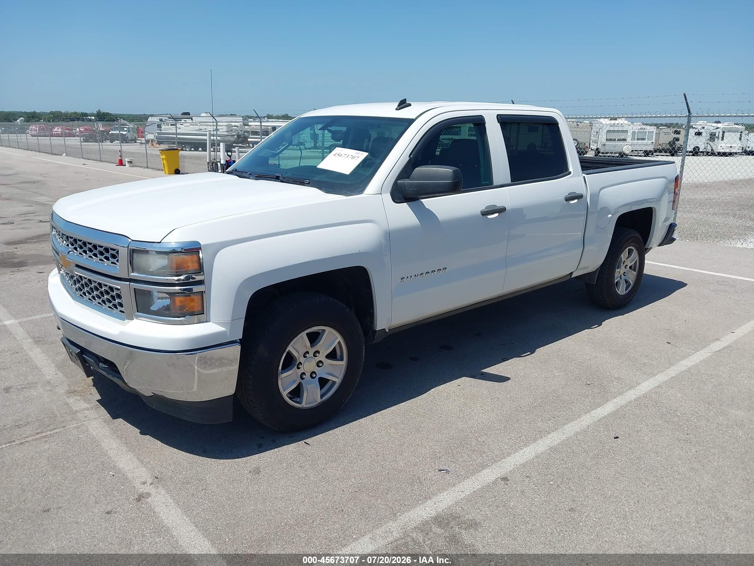 2014 Chevrolet Silverado 1500 Lt Белый vin: 3GCUKREC1EG302080