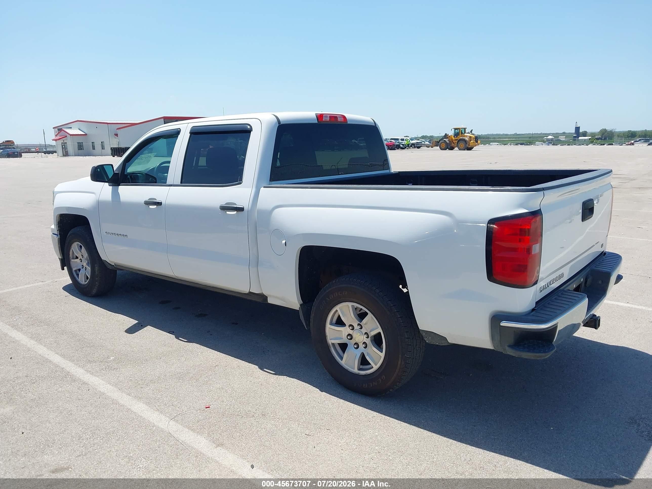 2014 Chevrolet Silverado 1500 Lt Белый vin: 3GCUKREC1EG302080