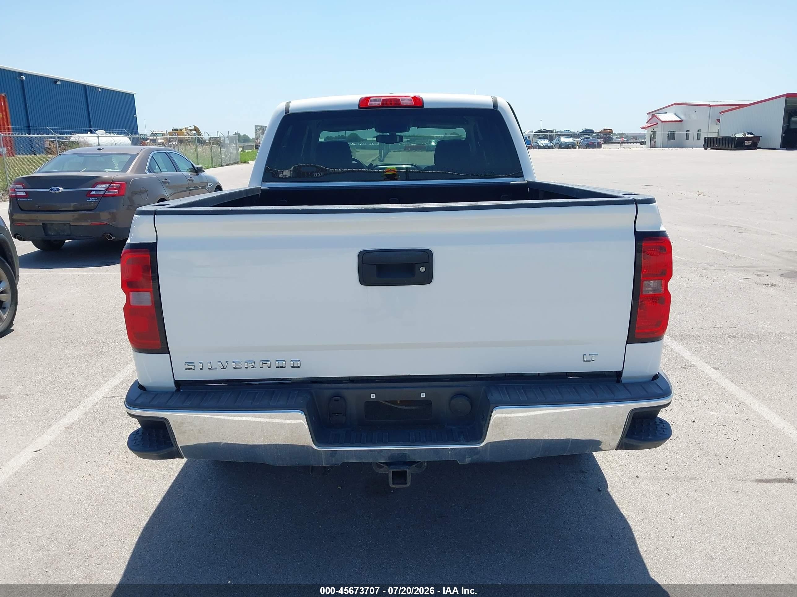 2014 Chevrolet Silverado 1500 Lt Белый vin: 3GCUKREC1EG302080
