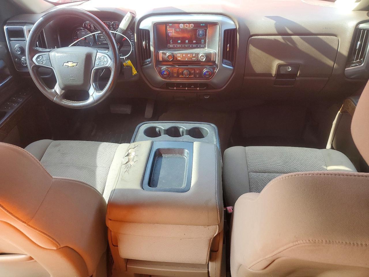 2014 Chevrolet Silverado K1500 Lt Red vin: 3GCUKREC1EG328453