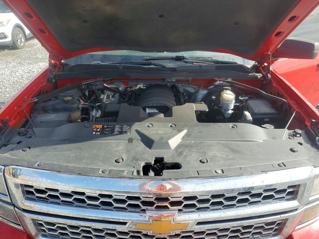 2014 Chevrolet Silverado K1500 Lt Red vin: 3GCUKREC1EG328453