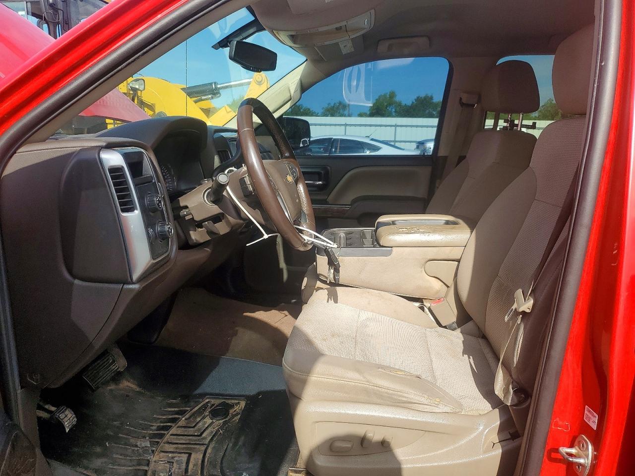 2014 Chevrolet Silverado K1500 Lt Red vin: 3GCUKREC1EG328453