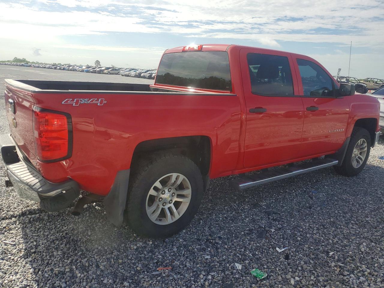 2014 Chevrolet Silverado K1500 Lt Red vin: 3GCUKREC1EG328453