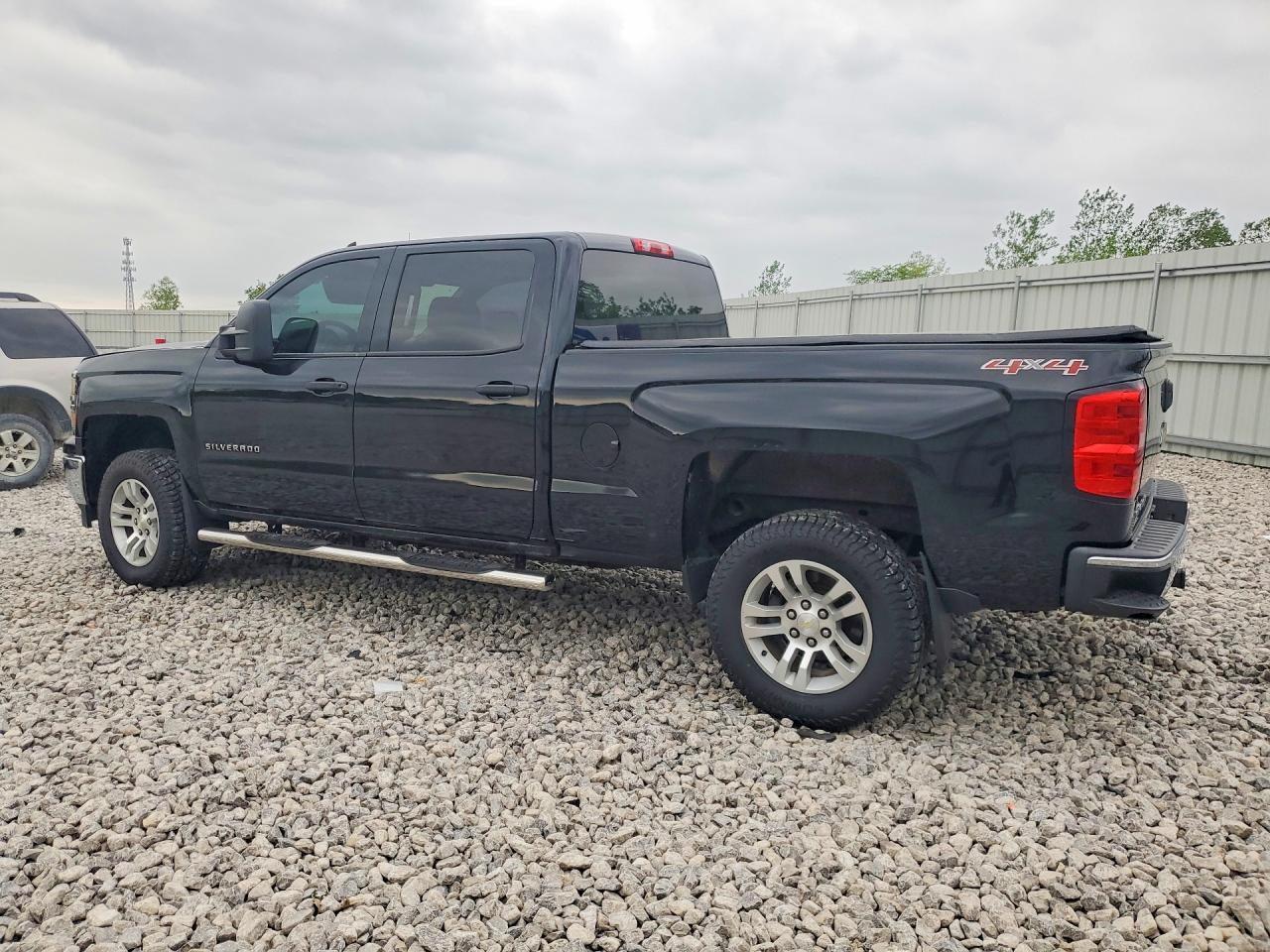 2014 Chevrolet Silverado K1500 Lt Black vin: 3GCUKREC1EG337606