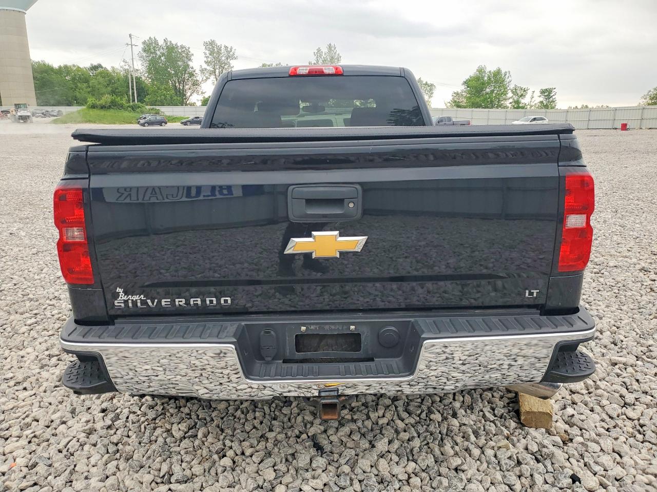 2014 Chevrolet Silverado K1500 Lt Black vin: 3GCUKREC1EG337606