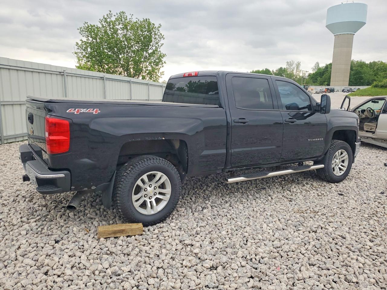 2014 Chevrolet Silverado K1500 Lt Black vin: 3GCUKREC1EG337606