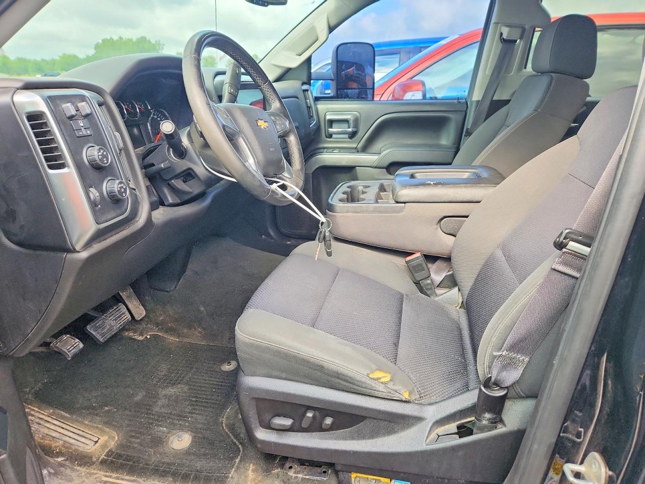 2014 Chevrolet Silverado K1500 Lt Black vin: 3GCUKREC1EG337606