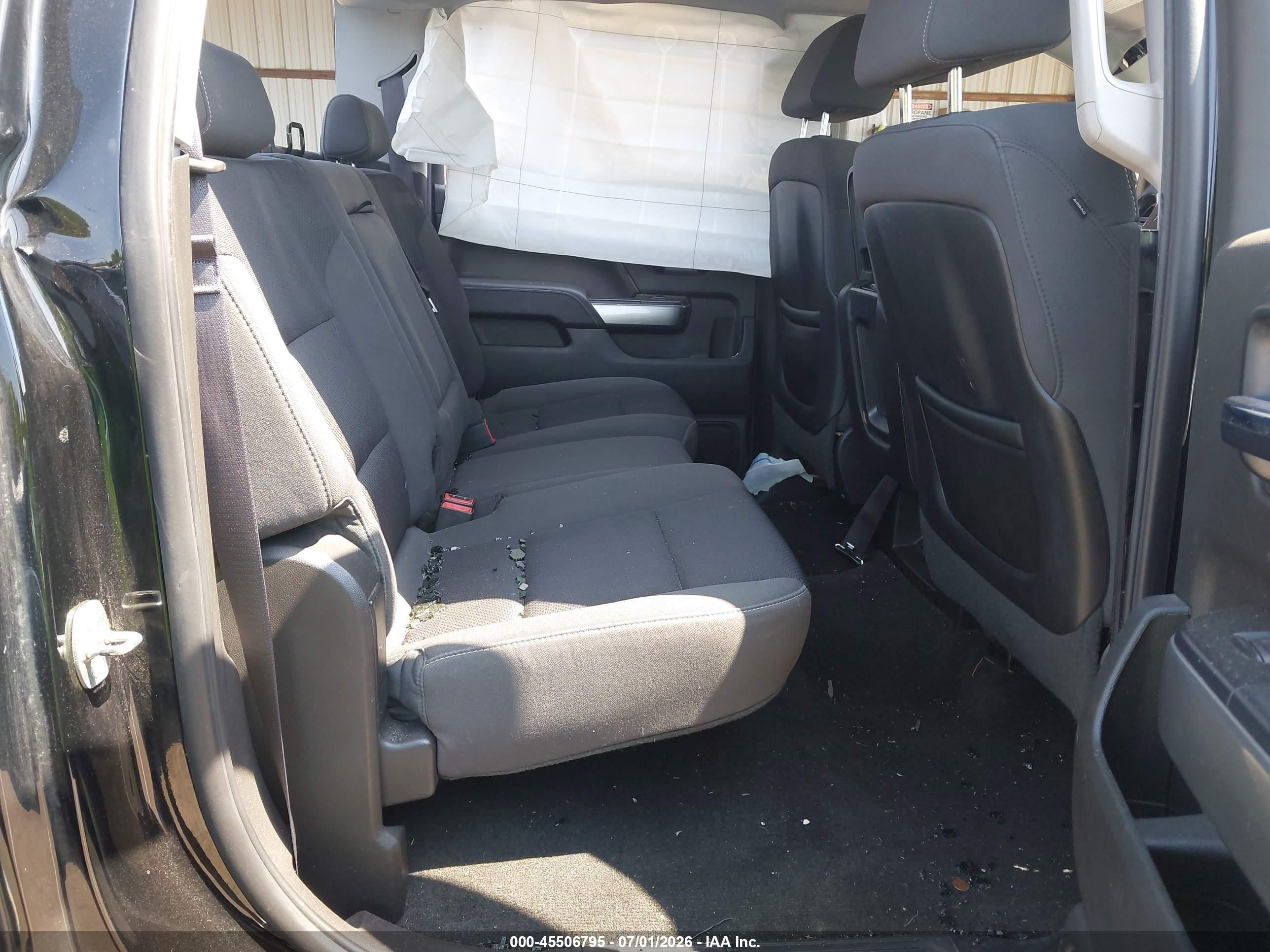 2014 Chevrolet Silverado 1500 Lt Black vin: 3GCUKREC1EG343230