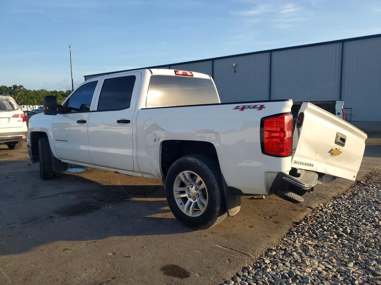 2014 Chevrolet Silverado K1500 Lt Белый vin: 3GCUKREC1EG373019