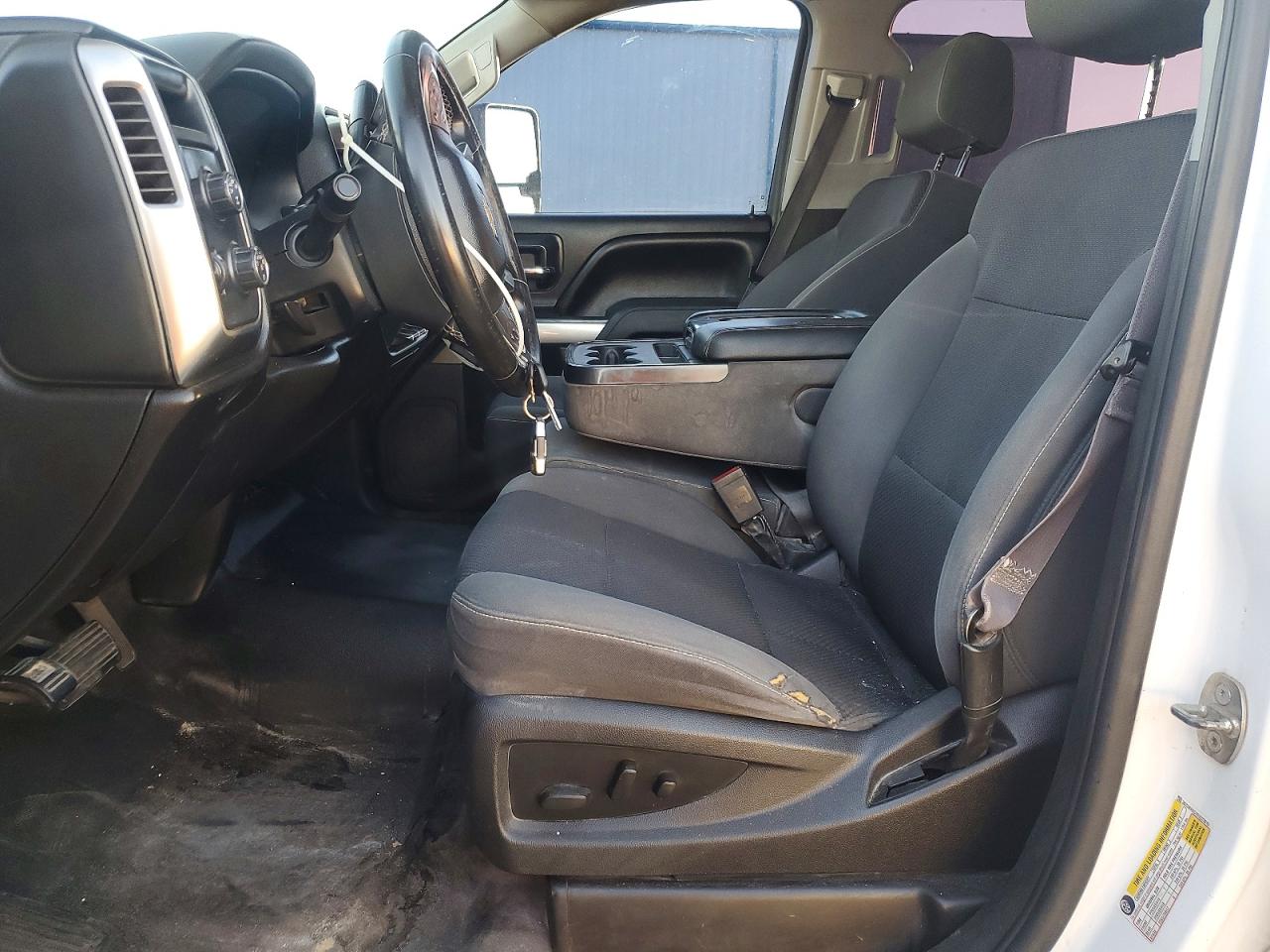 2014 Chevrolet Silverado K1500 Lt Белый vin: 3GCUKREC1EG373019