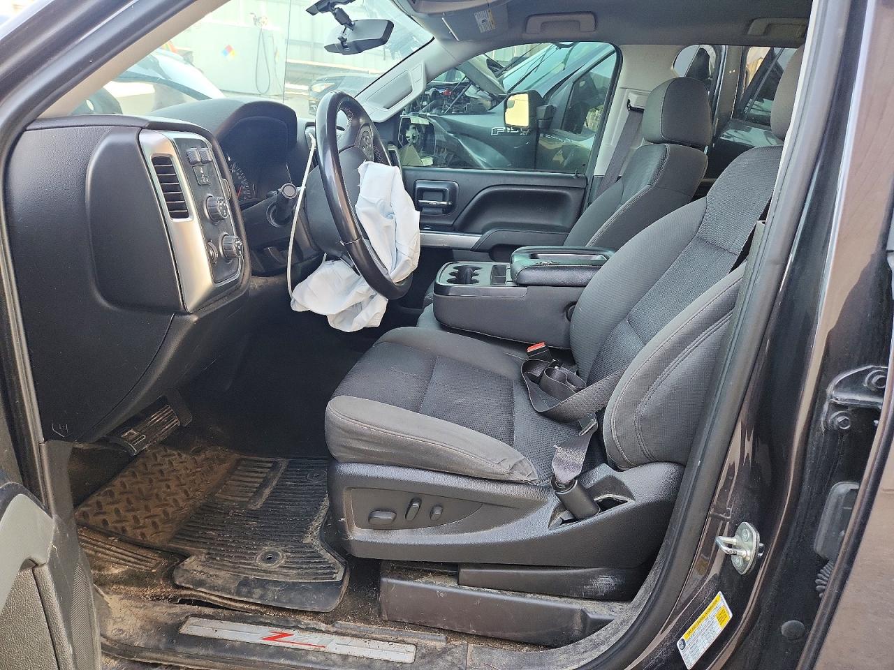 2014 Chevrolet Silverado K1500 Lt Black vin: 3GCUKREC1EG554637