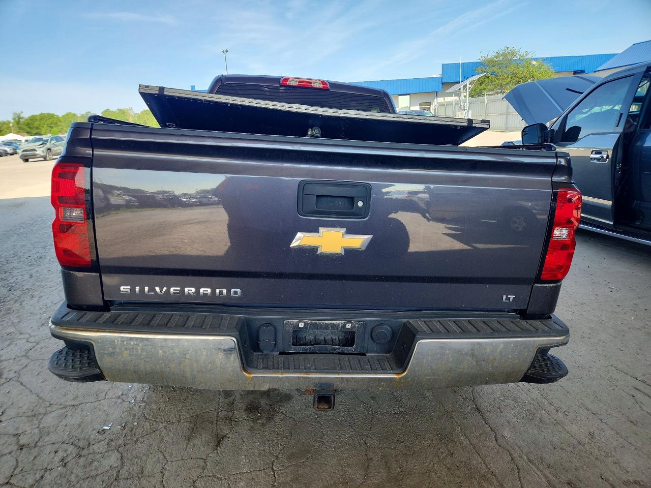 2014 Chevrolet Silverado K1500 Lt Black vin: 3GCUKREC1EG554637