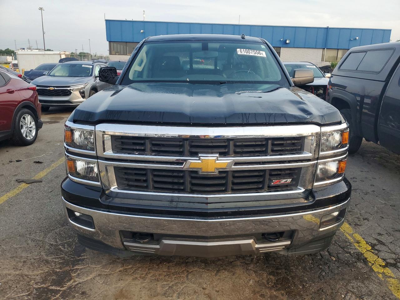 2014 Chevrolet Silverado K1500 Lt Black vin: 3GCUKREC1EG565184